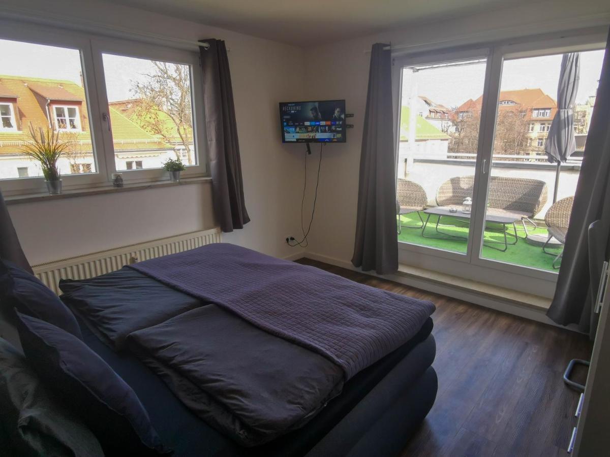 Leipzig Residenz Goethe Apartment Mit 2 Dachterrassen מראה חיצוני תמונה